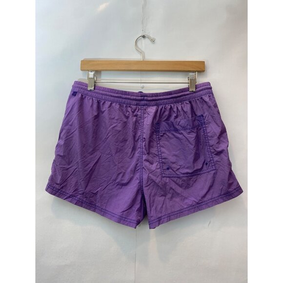 Athleta Women's Purple Stripe Expedition Short Lightweight Nylon Size 6 - Picture 2 of 5